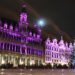 Brussels grand place winter christmas