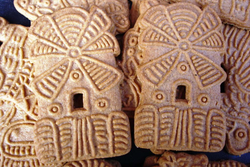 Gluten-free cookies authentic Dutch windmill cookies