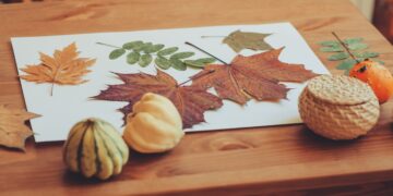 Pressage de feuilles