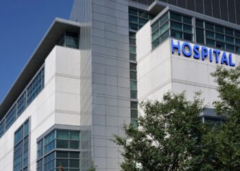 European healthcare investment in modern private hospital sector with medical infrastructure architecture