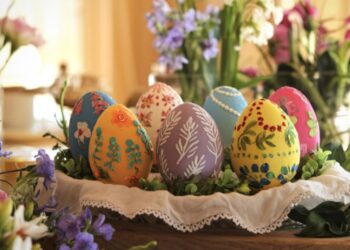 Easter Europe traditional decorated eggs showing cultural celebrations and holiday destinations across continent