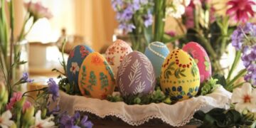 Easter Europe traditional decorated eggs showing cultural celebrations and holiday destinations across continent