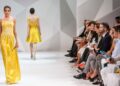 Spring fashion runway showcasing sustainable collections from European designers