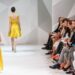 Spring fashion runway showcasing sustainable collections from European designers