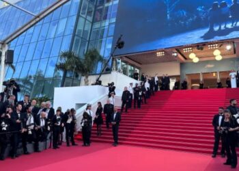 Cannes Film Festival Croisette with film industry professionals attending the 2026 Marché du Film