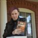 A writer reads from her nominated fiction at a ceremony celebrating the EU Prize for Literature