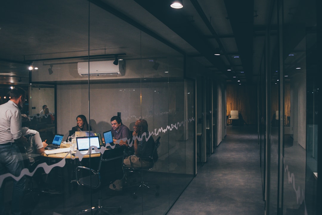 A startup team collaborates at a shared workspace, reflecting the talent and capital dynamics driving EU single market growth